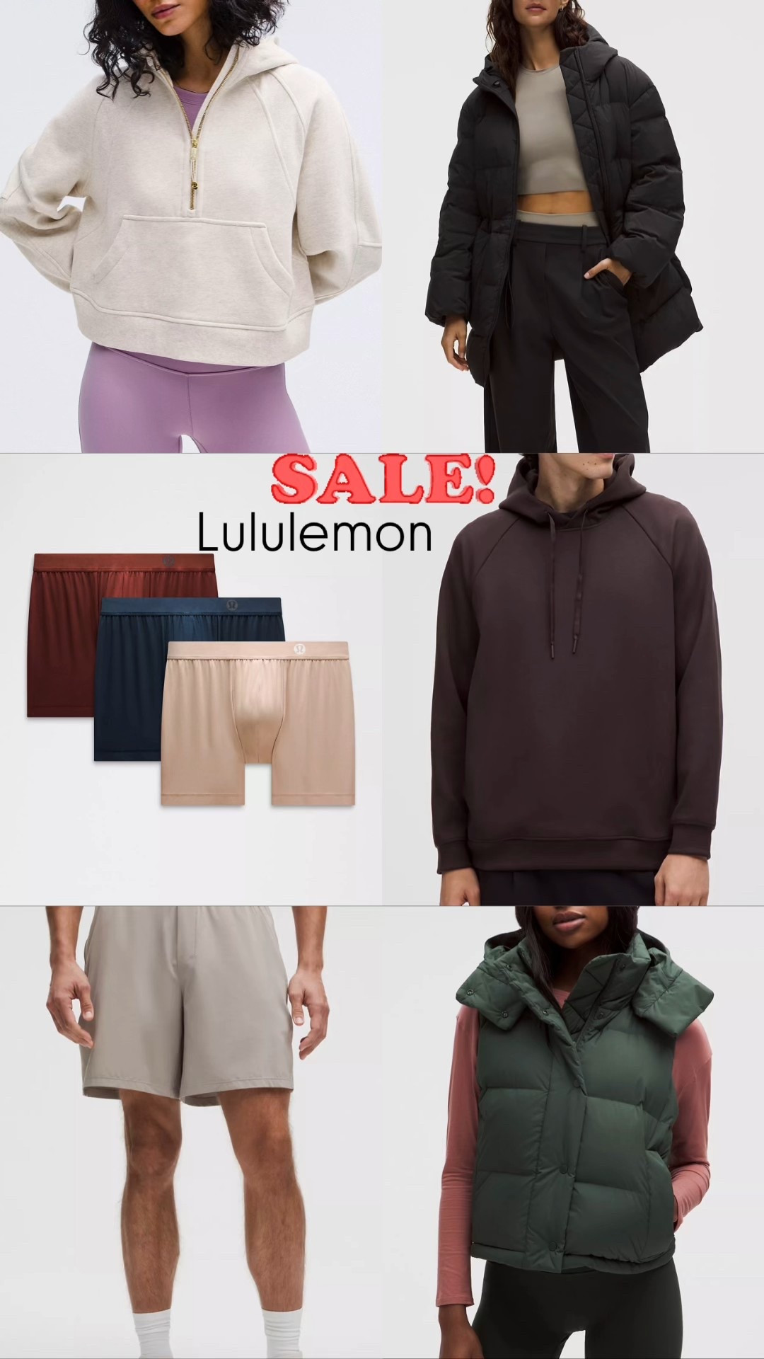 Sale. Lululemon. 
Some favorites we have. Davis loves these linerless shorts. 
Top favorite boxers too  

#LTKSeasonal #LTKSaleAlert