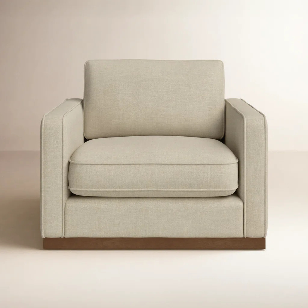 Bobbi 41'' Wide Upholstered Armchair | Wayfair North America