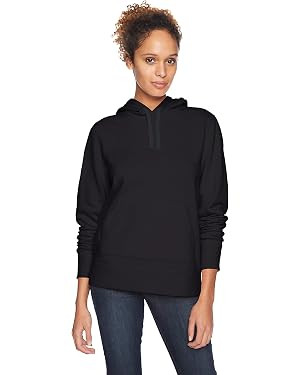 Amazon Essentials Women's Regular-Fit Brushed Back Fleece Pullover Hoodie (Available in Plus Size... | Amazon (US)