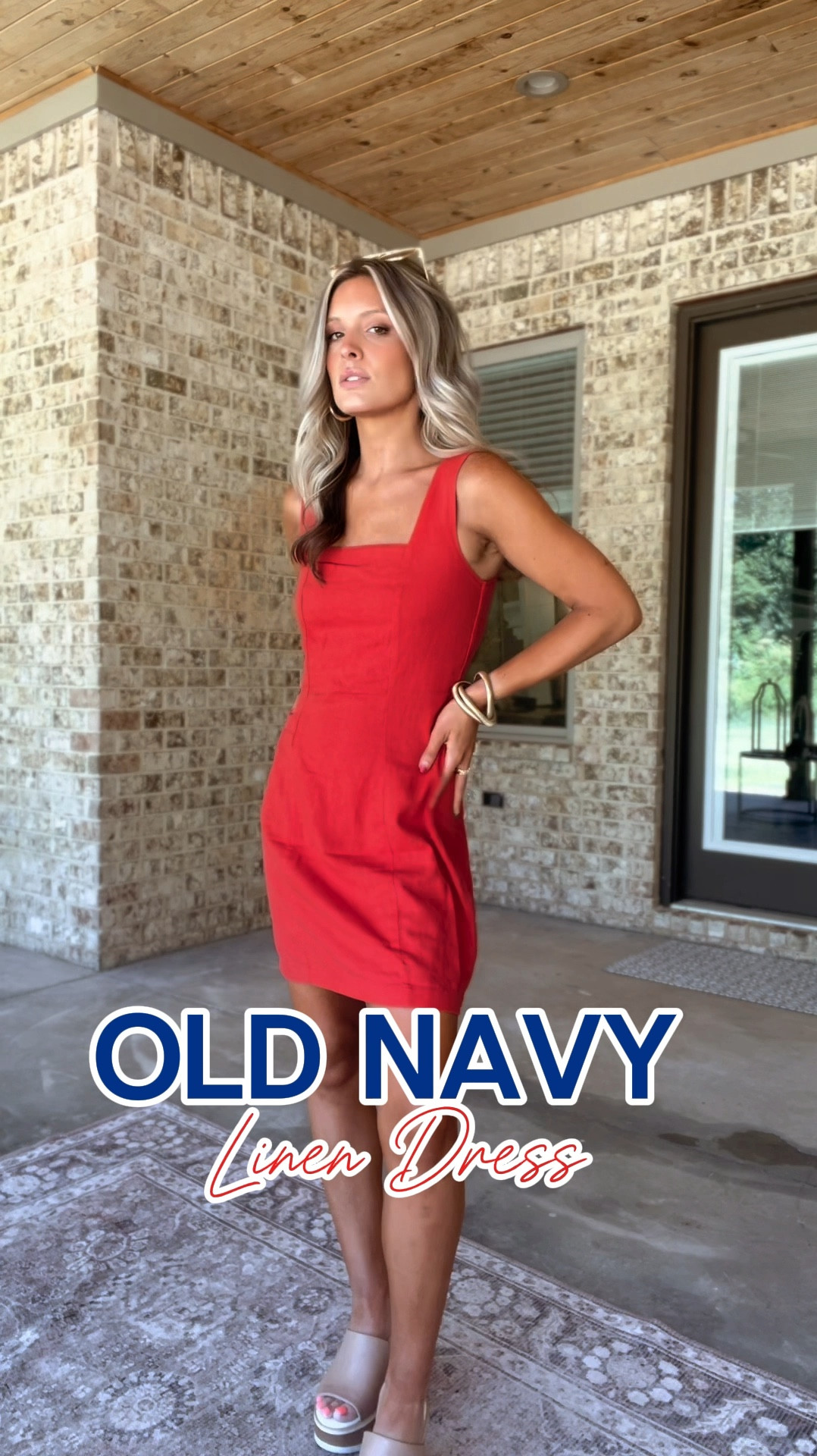 Fourth of July inspo with Old Navy! 
In love with these linen dresses! So flattering and run TTS! Wearing a xs also tagging the midi version. 
The toddler dress is sold out 🥲but tagged other options including toddler boys! 

#LTKFindsUnder50 #LTKU #LTKVideo