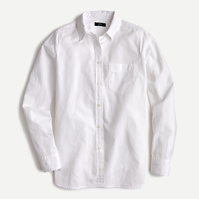 Classic-fit boy shirt in cotton poplin | J. Crew US