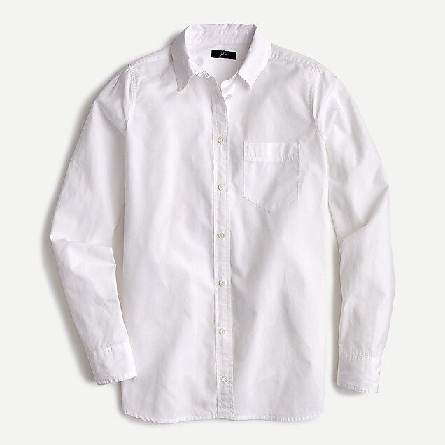 Classic-fit boy shirt in cotton poplin | J.Crew US