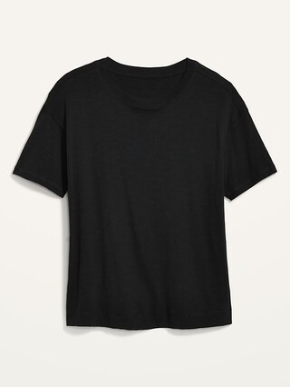 Short-Sleeve Vintage Easy T-Shirt for Women | Old Navy (CA)