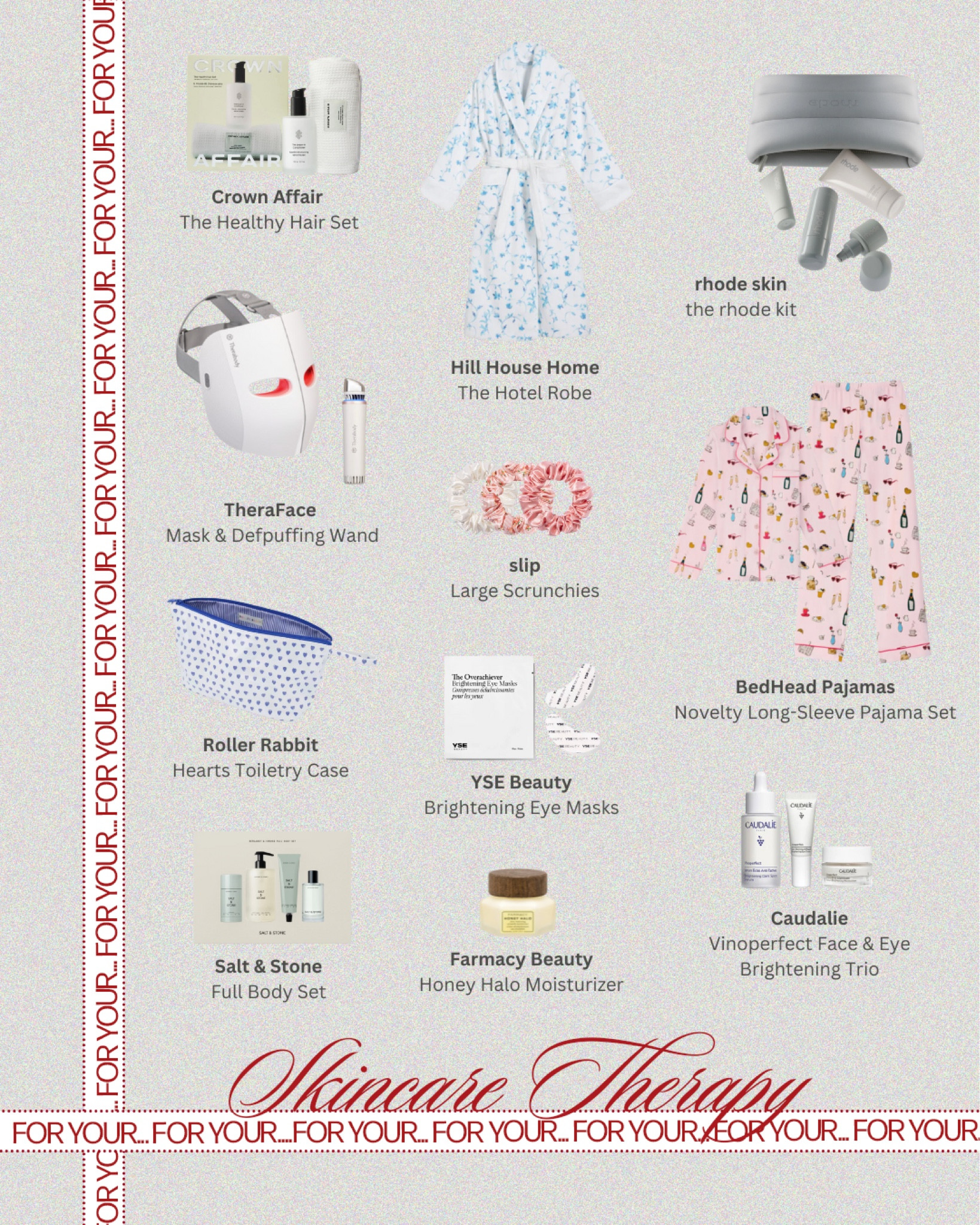 My Skincare Therapy Gift Guide

#LTKSeasonal #LTKbeauty