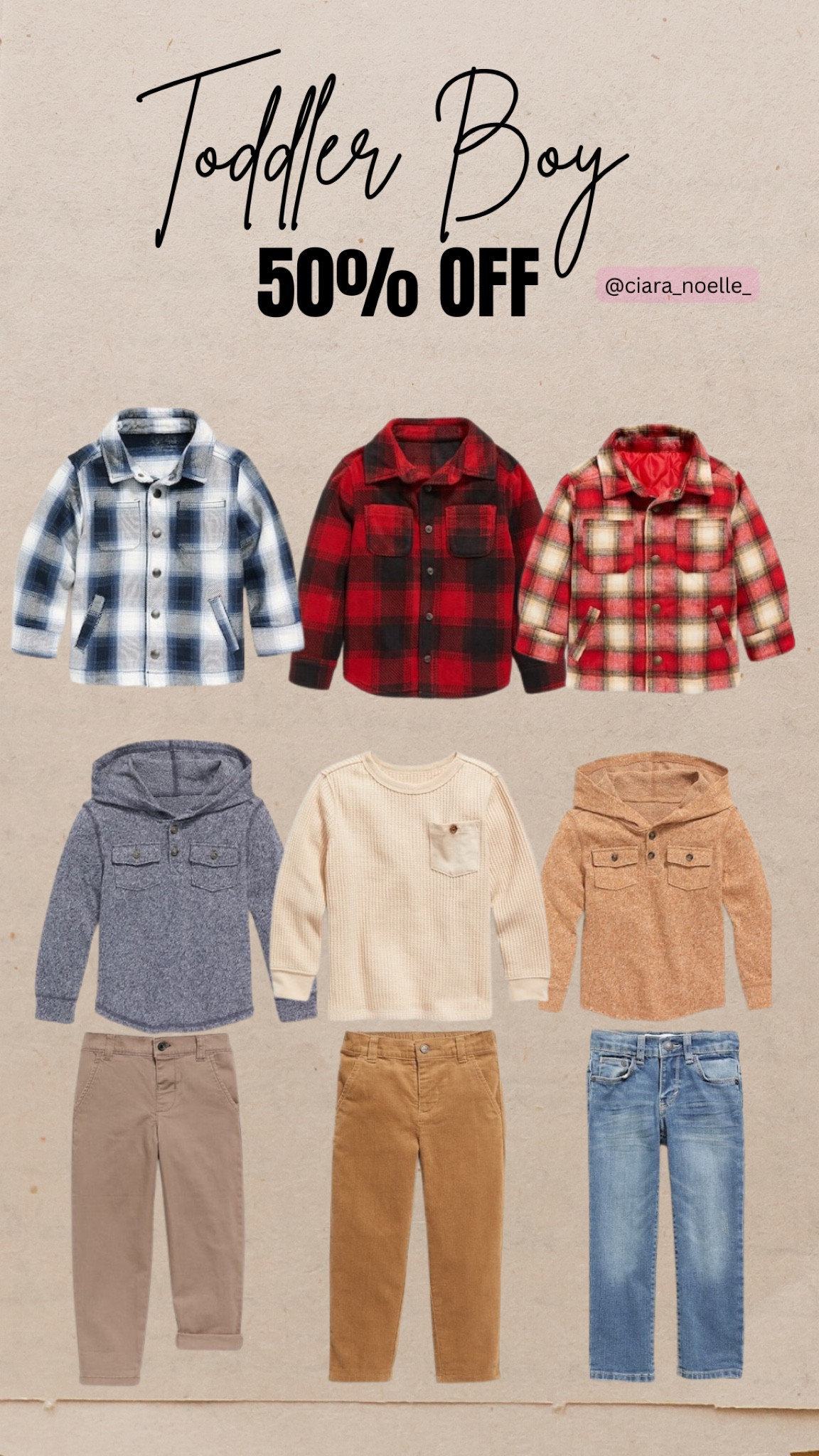 50% Off Everything!! Toddler boy faves 

#LTKsalealert #LTKkids #LTKHoliday