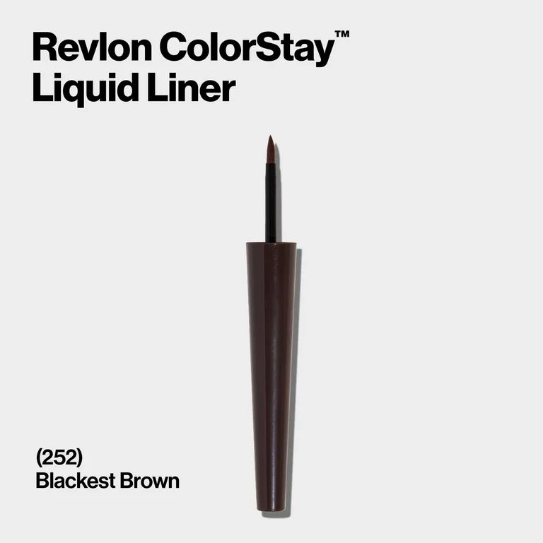 Revlon Liquid Eyeliner by Revlon, ColorStay Eye Makeup, Waterproof, Smudgeproof, Longwearing with... | Walmart (US)