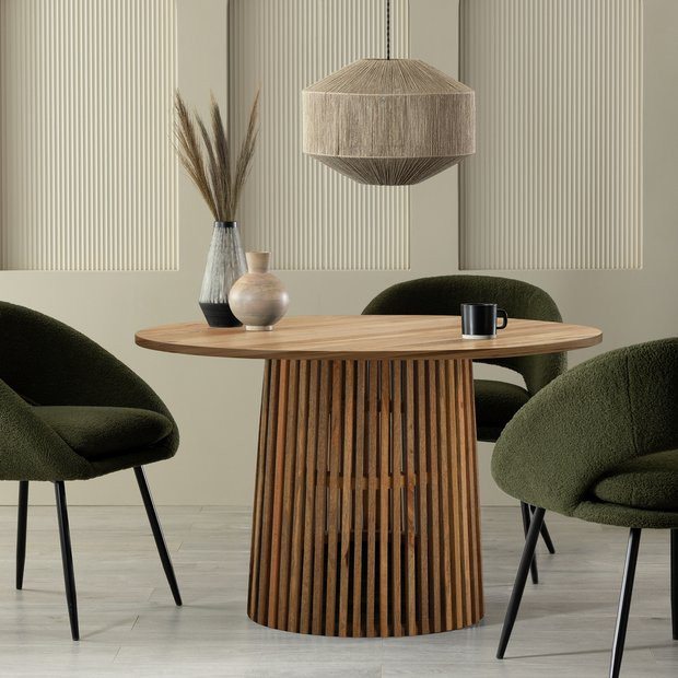 Habitat Jericho 4 Seater Dining Table - Natural | Habitat UK