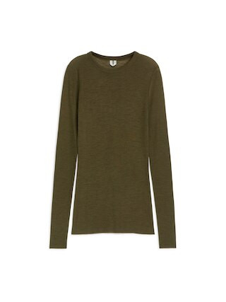 Langärmliges Oberteil aus Merinowolle | Arket EU