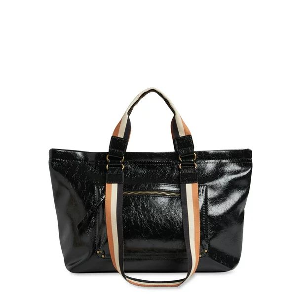 Time and Tru Large Carryall Women's Tote | Walmart (US)