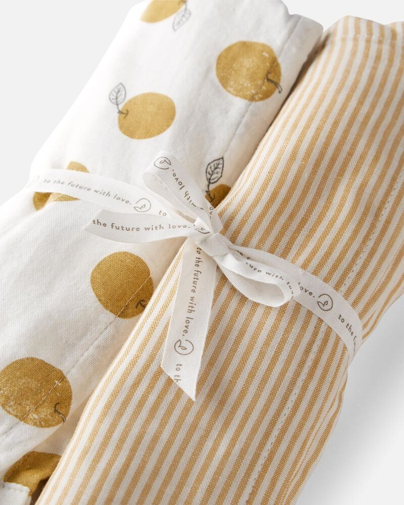 2-Pack Cotton Muslin Swaddle Blankets | Carter's