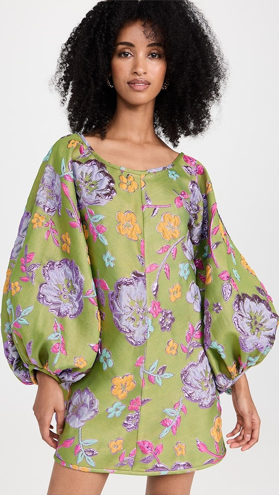 Arianne Elmy Retro Green Good Luck Dress | Shopbop | Shopbop