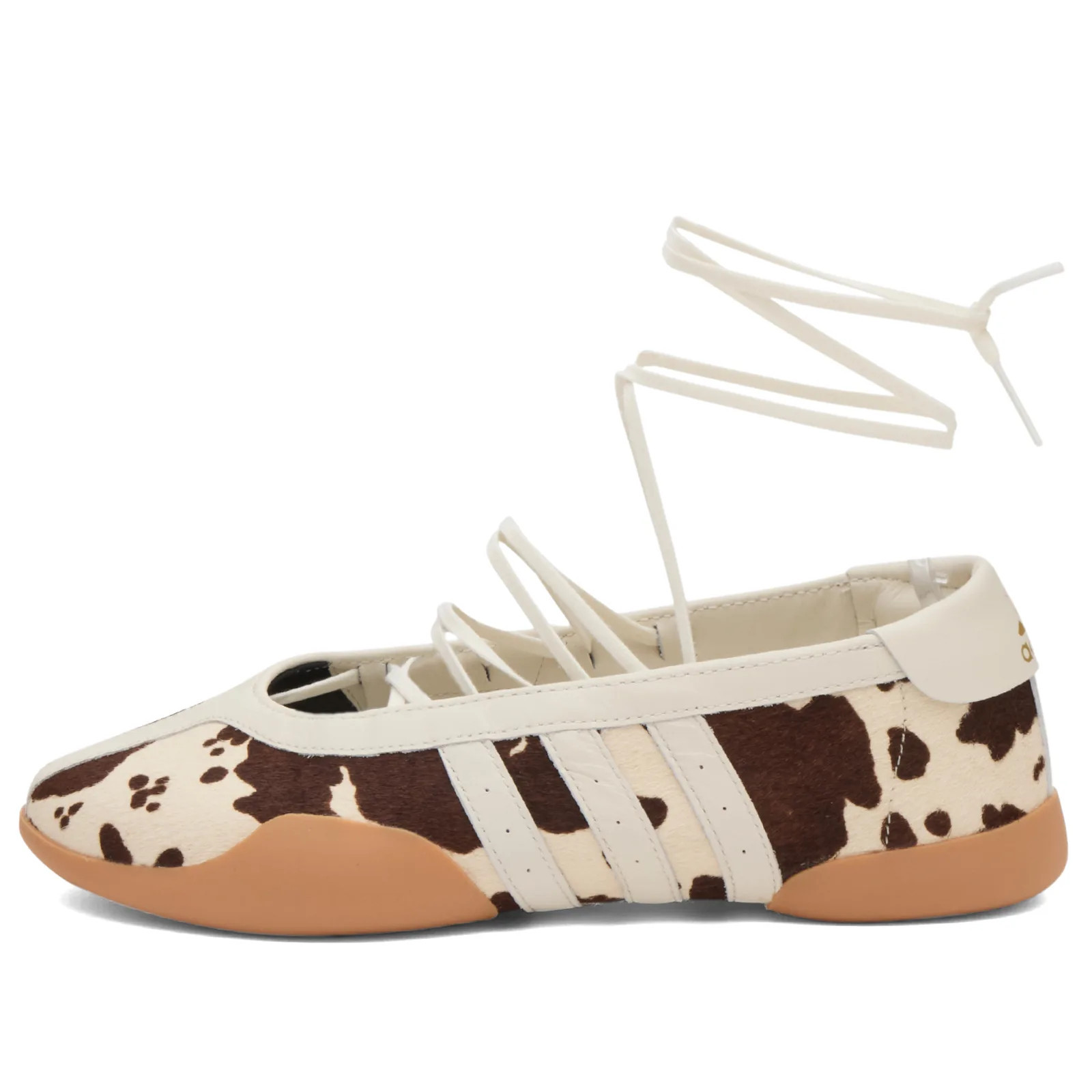 Adidas Women's Taekwondo Mei Ballet Cow Sneakers in Aurora Coffee/Ftwr White/Gum 2, Size UK 5.5 | END. Clothing