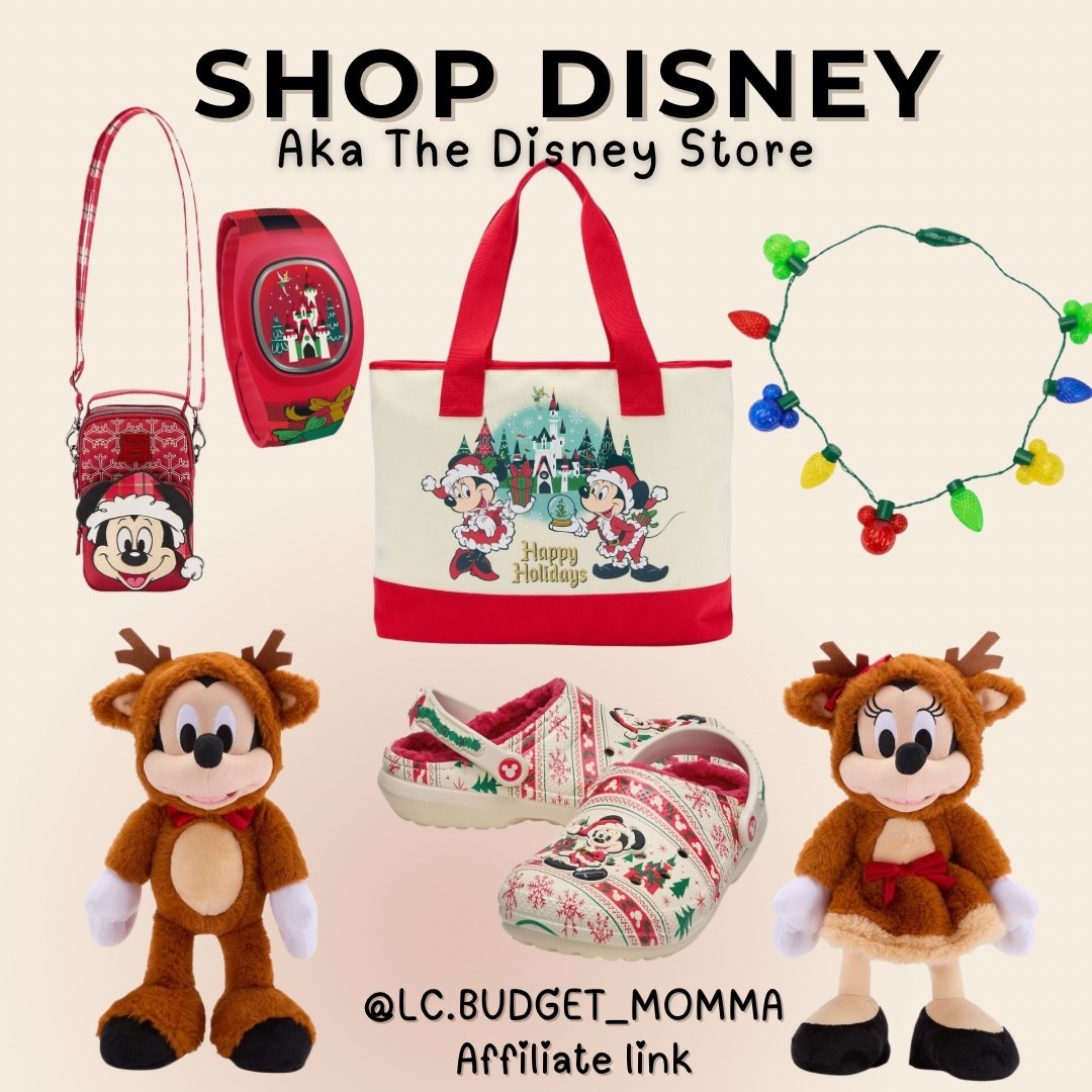 New Disney Christmas Merch! 

#disney #disneyland #waltdisneyworld #mickeymouse #minniemouse #christmas #xmas #holiday #crocs #bag 

#LTKHoliday #LTKSeasonal #LTKGiftGuide