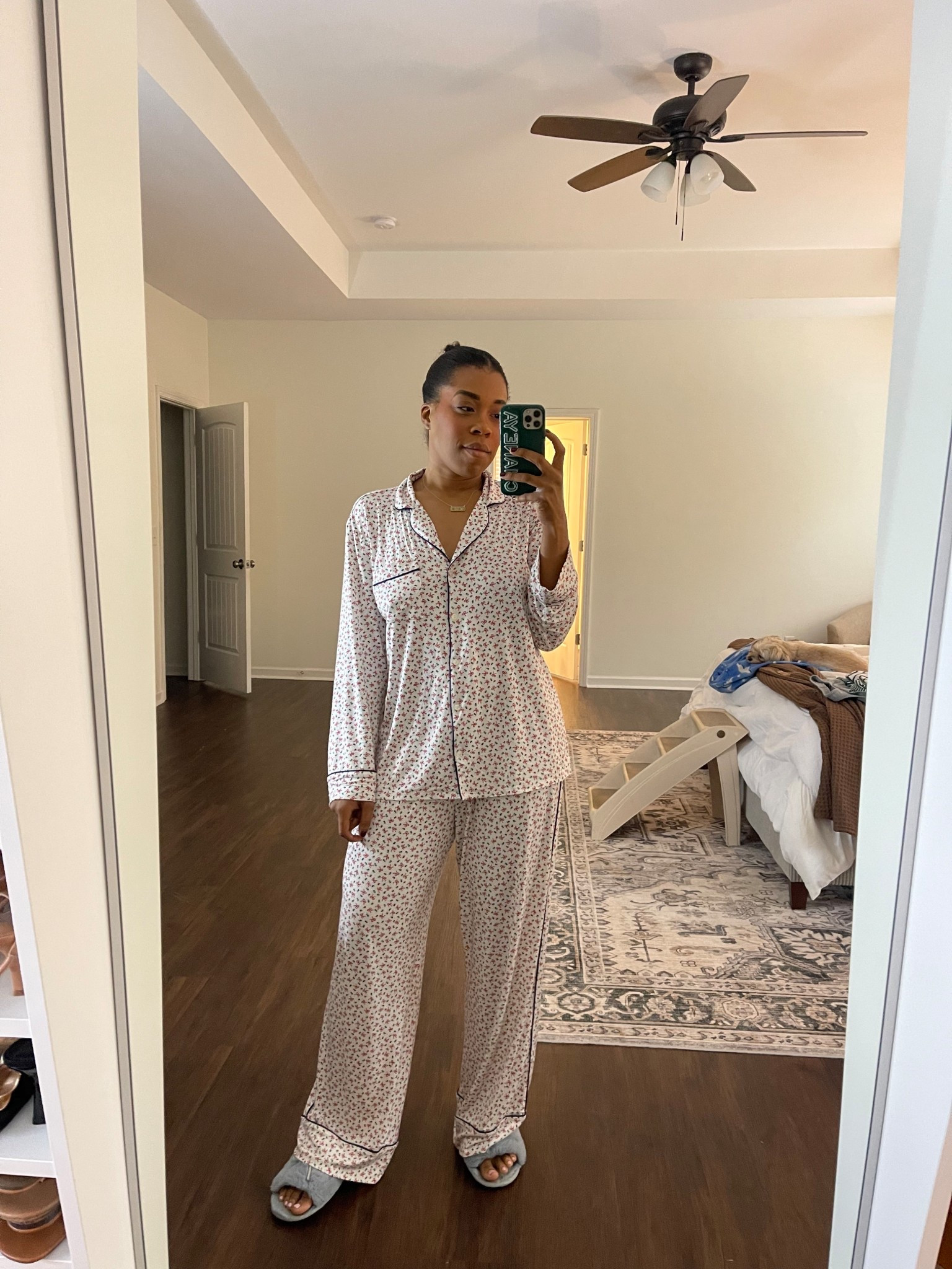 The softest pajamas from aerie. Wearing a size medium for reference.