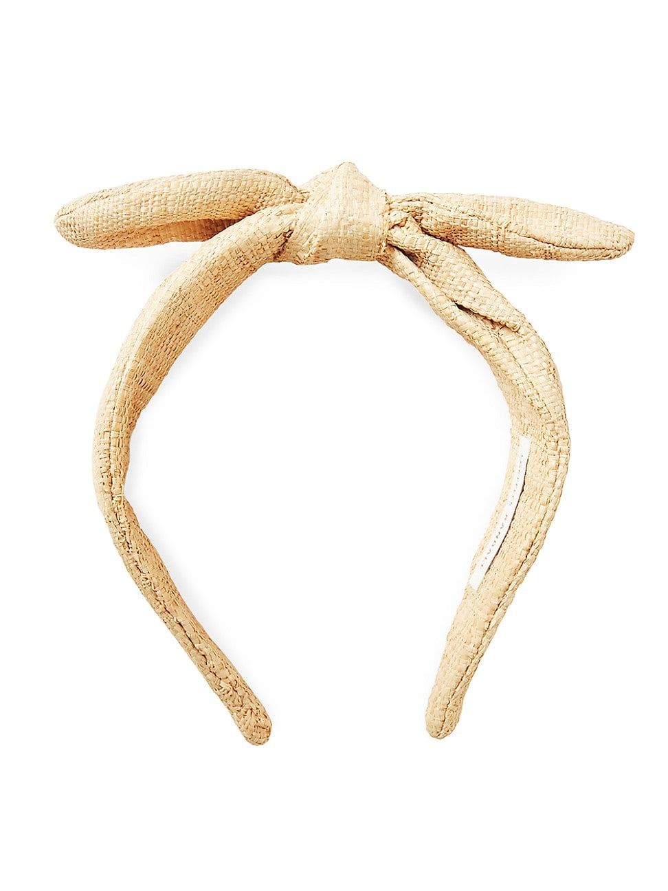 Bow Knot Raffia Headband | Saks Fifth Avenue