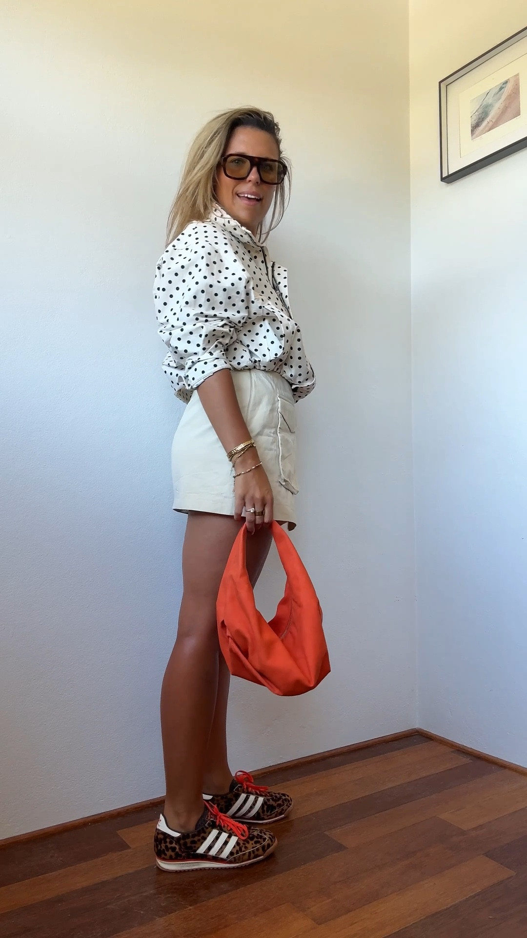 Polkadot outfit idea. Always adding colour to my look. 

Simple, chic and trending.

Sunglasses are BAULUS

#LTKaustralia