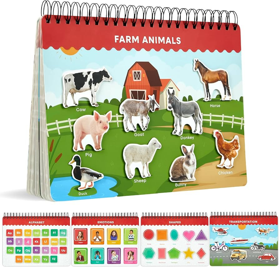 Montessori Busy Book for Toddlers Ages 3 and Up - The Perfect Preschool Learning Activity Book fo... | Amazon (US)