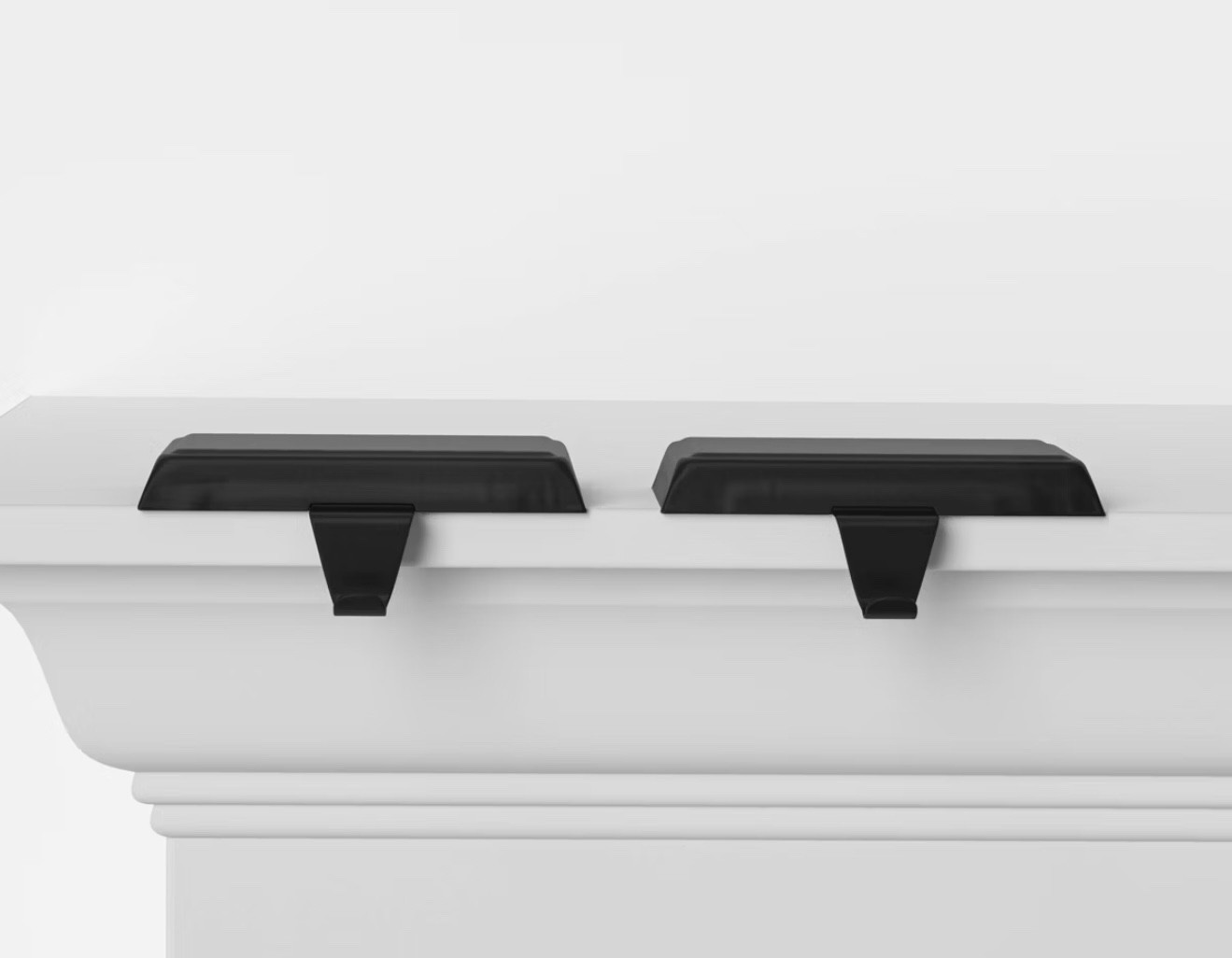 Love my stocking hangers! So sleek and low profile and super sturdy so they hold very well! Affordable too!