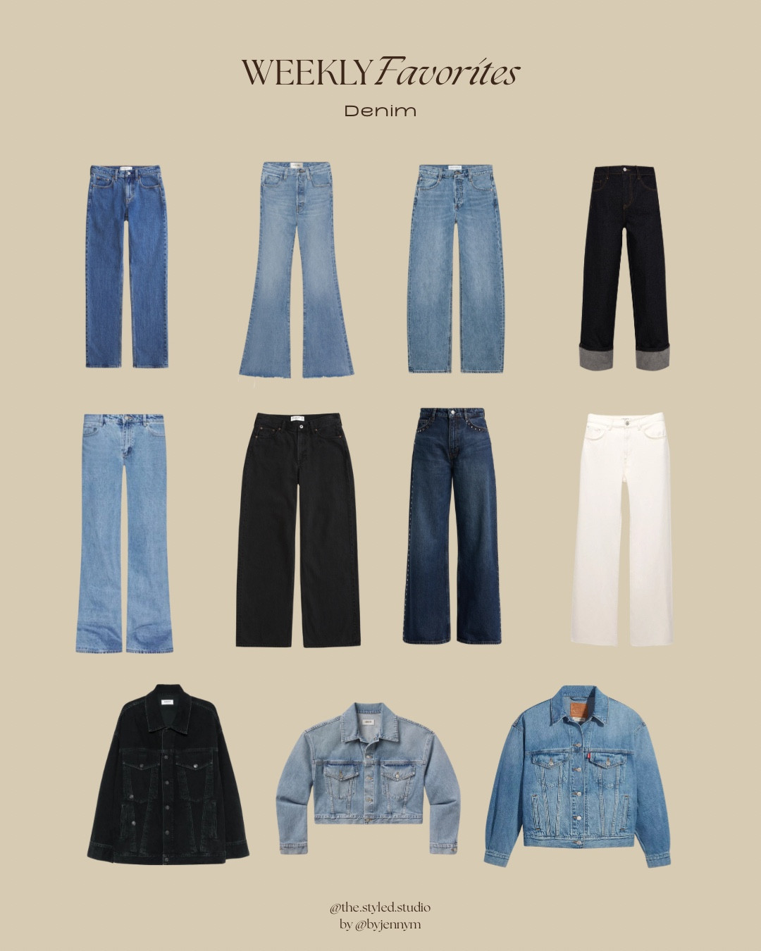 this week’s favorites: denim edition. all my favorites cuts, styles, washes and trends👖 

#LTKTall #LTKFindsUnder100 #LTKStyleTip