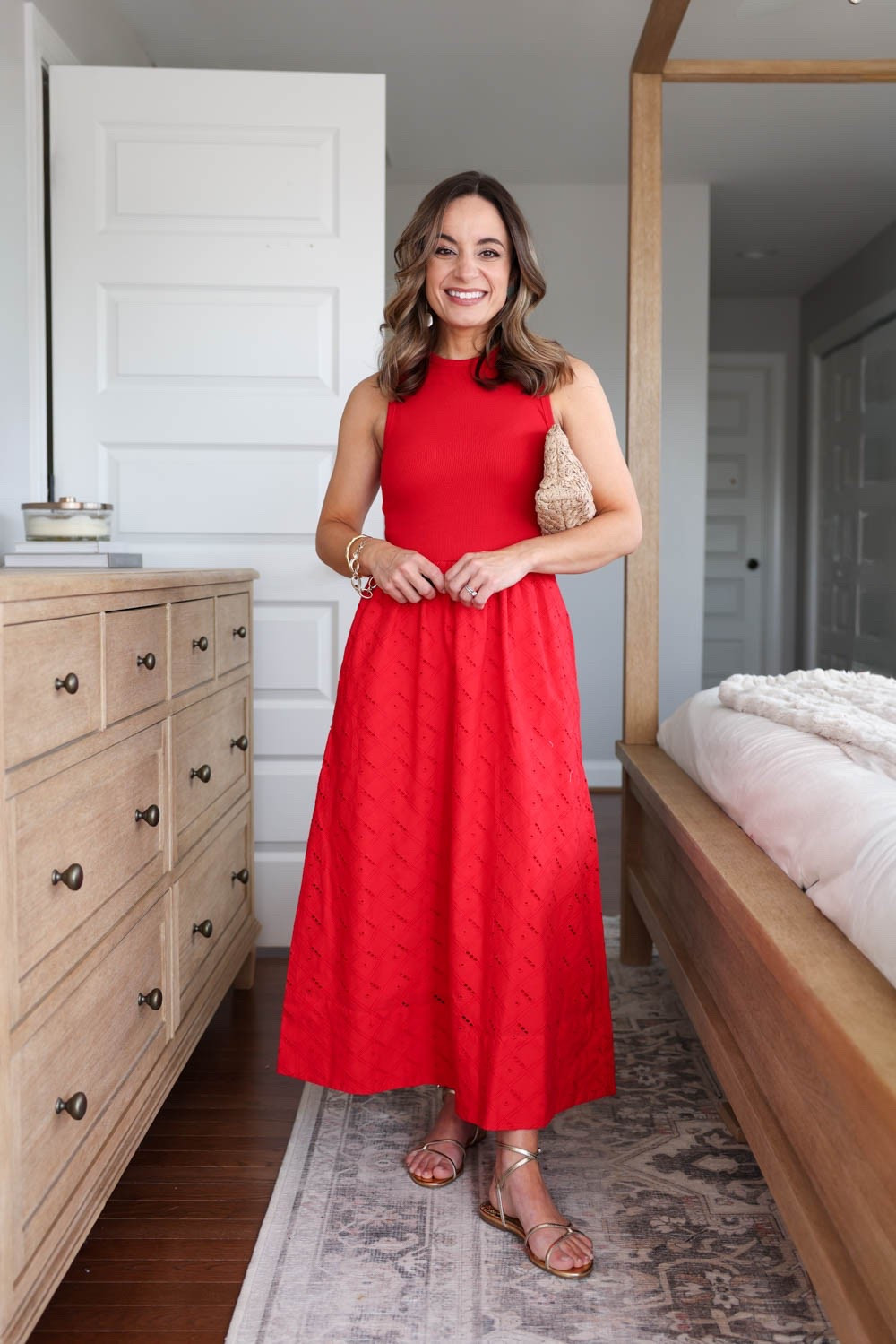 Petite-friendly summer outfits by color: red! 

Red Dress (Nordstrom): XXS