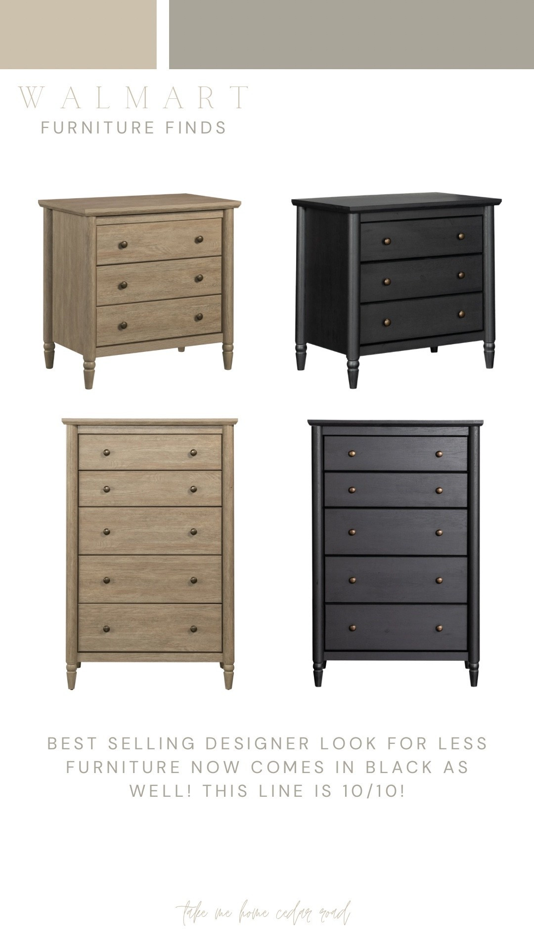 Best selling designer look for less nightstand and dressers now available in black! Amazing quality and prices 

Bedroom, dresser, nightstand 

#LTKHome #LTKSaleAlert