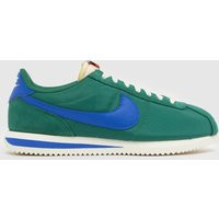 Nike Cortez Trainers in Green Multi, Size: 4 (EU 37½) | Schuh