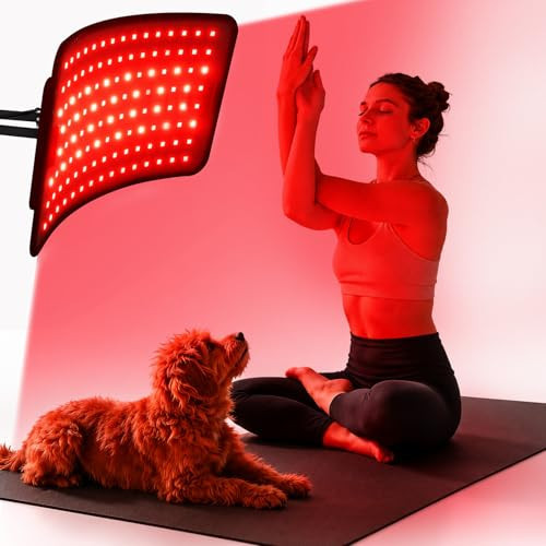 INIA Red Light Therapy Panel & Belt 2-in-1, 1064nm + 850nm Dual NIR | Amazon (US)