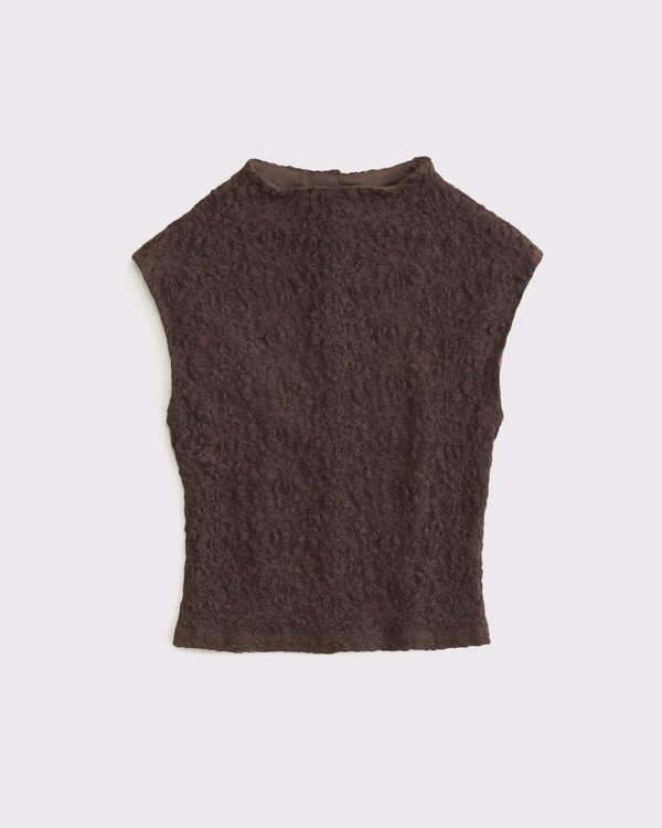 Women's The A&F Paloma Lace Top | Women's Tops | Abercrombie.com | Abercrombie & Fitch (US)