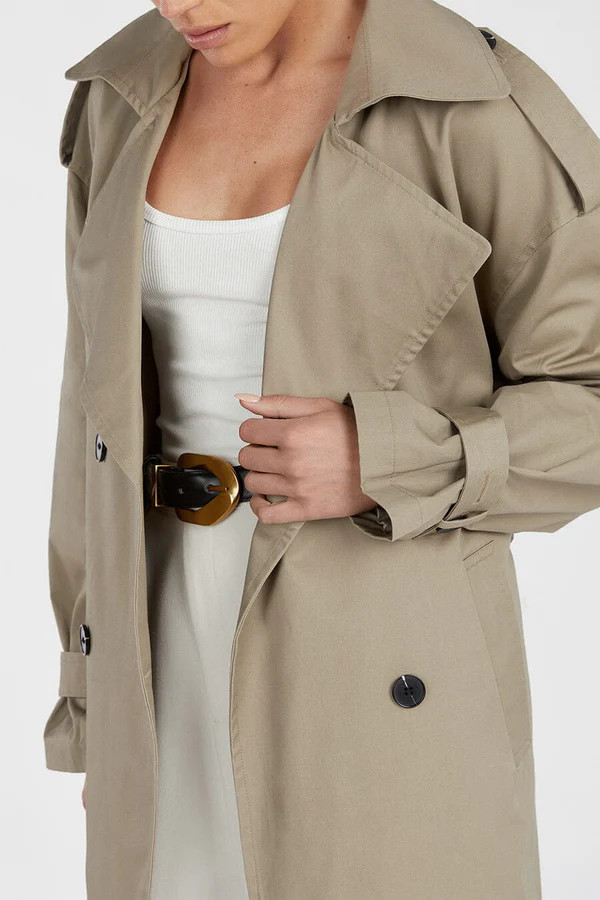 CAMERON MOSS TRENCH COAT | DISSH