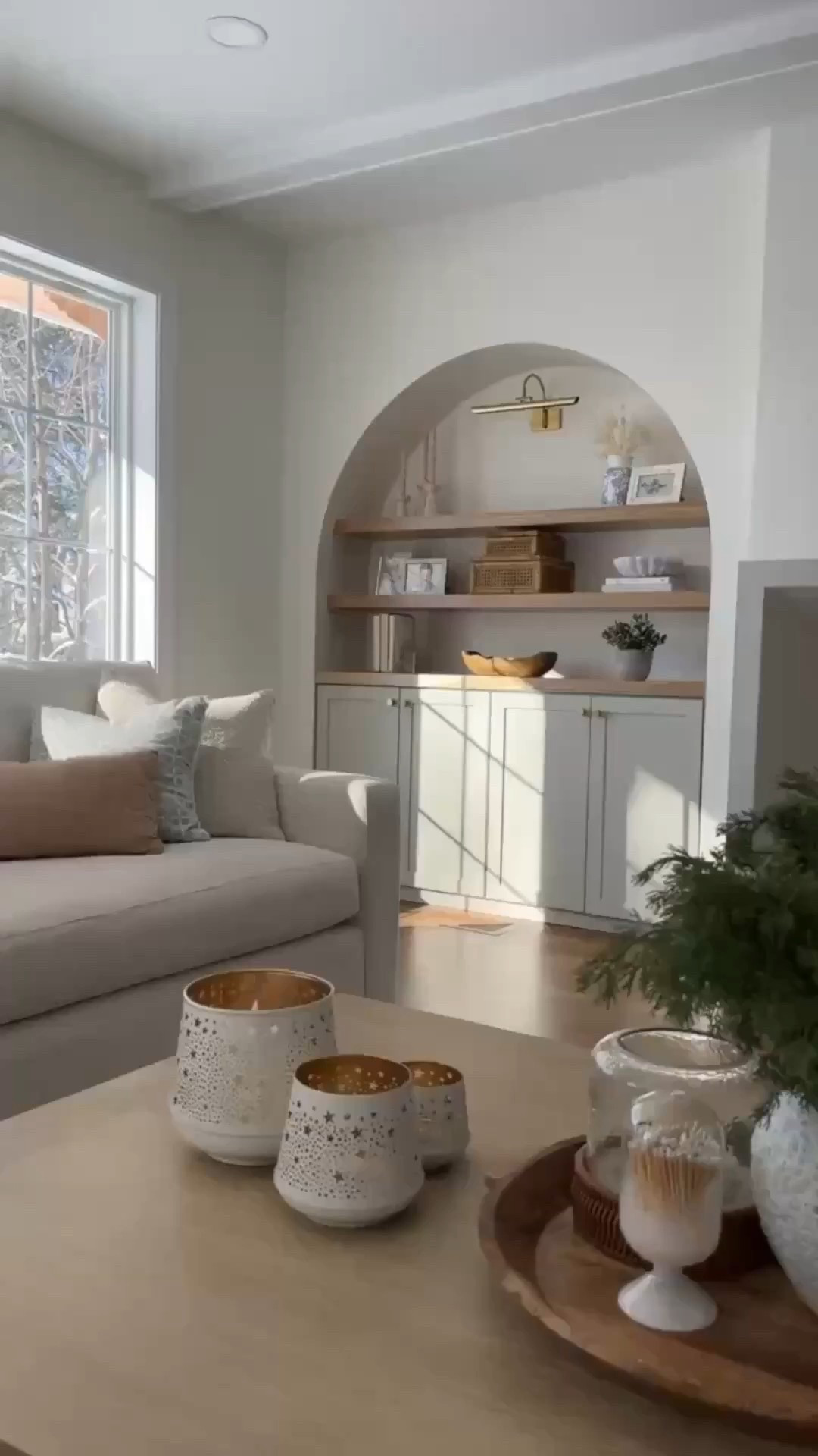 Winter sunlight views in the family room. Everything linked here!

#LTKHome