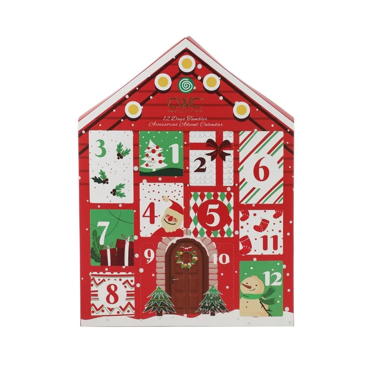 Cook With Color 12-Piece Holiday Blind Box Water Cup Accessories Set – Reusable Christmas Charm... | Walmart (US)