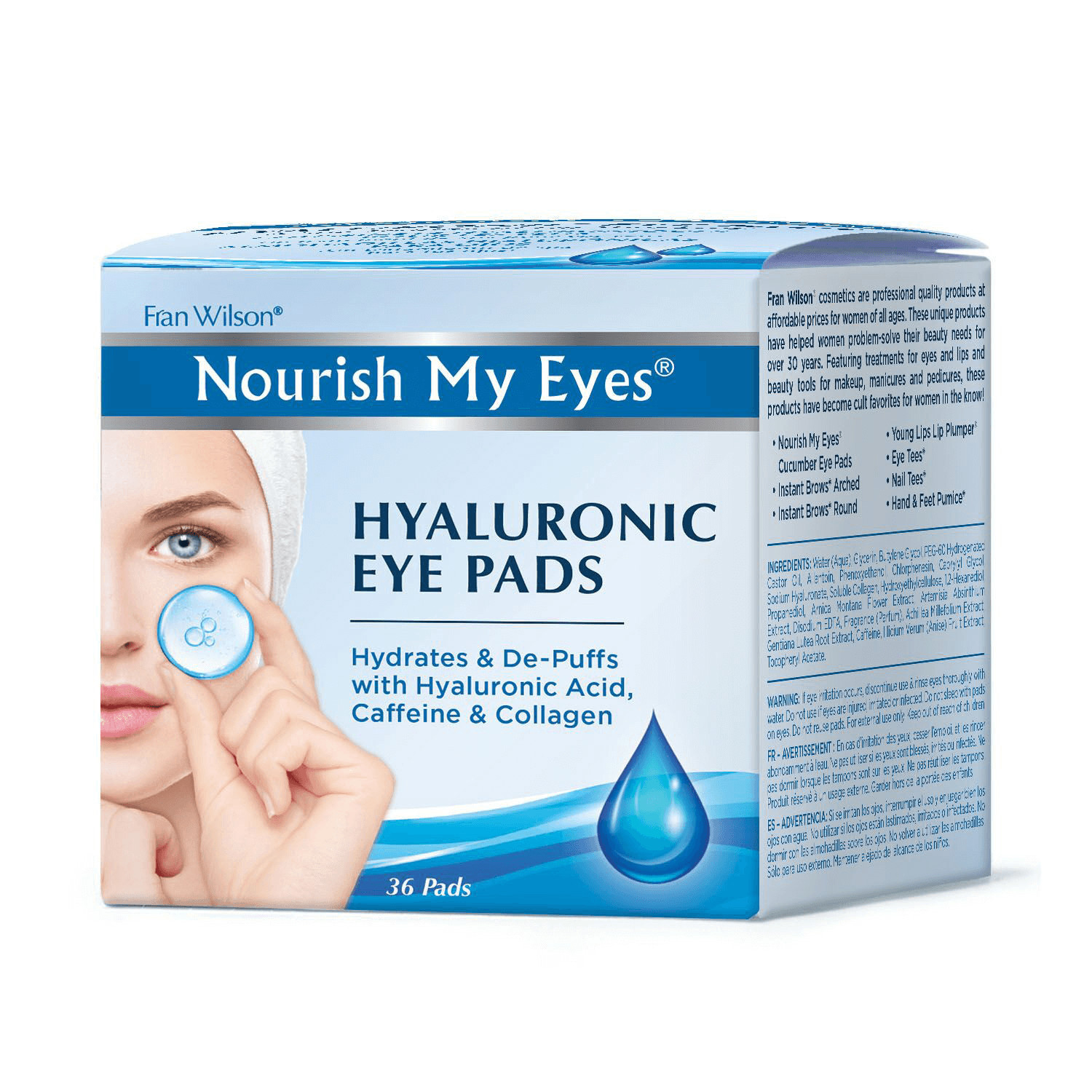 Fran Wilson Hyaluronic Eye Pads | Sally Beauty