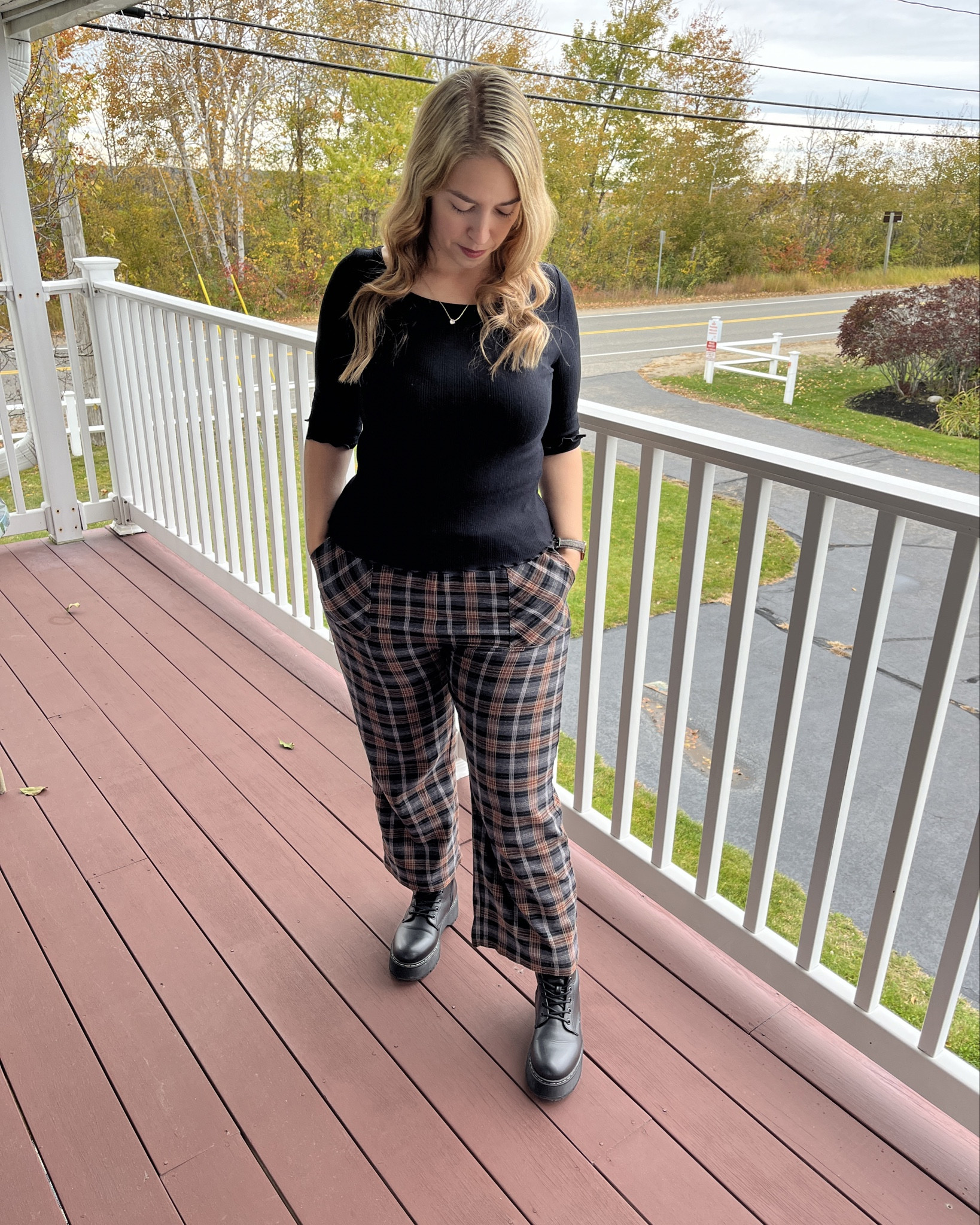 My favorite clothing brand is Natural Life clothing! They have such high quality clothing items that are affordable, comfortable, and beautiful! 

This outfit is great for work, teaching, business casual, work, or events! It’s comfortable for everyday wear and looks so put together. I’m linking my outfit here. 

#naturallife #workoutfit #work #worksuit #businesscasual #workoutfits #combatboots #teachingoutfit #fallfashion #fashion #fall 

#LTKMidsize #LTKOver40 #LTKStyleTip