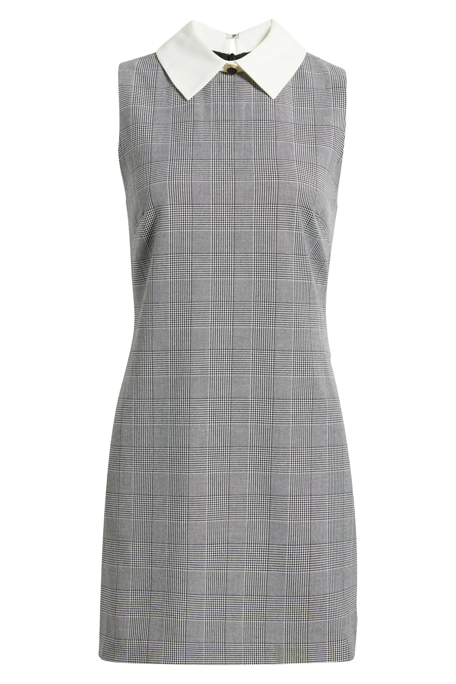 Atlas Glen Plaid Contrast Collar Dress (Women) | Nordstrom | Nordstrom