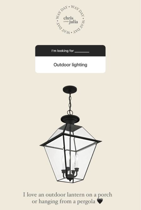 Best of Way Day:
Outdoor Lighting

#LTKHome #LTKU #LTKSaleAlert