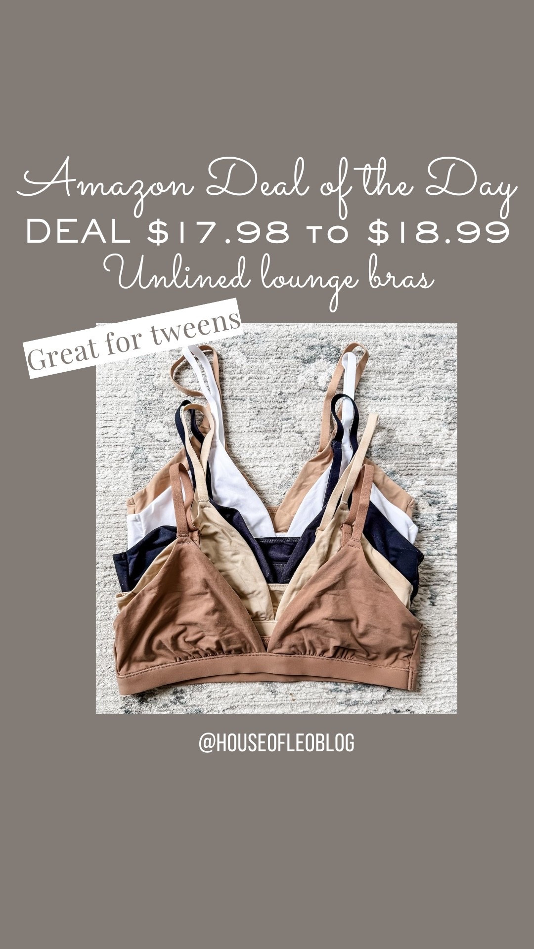 Amazon bras, Amazon deals, bras for teens, bras for tweens

#LTKSaleAlert