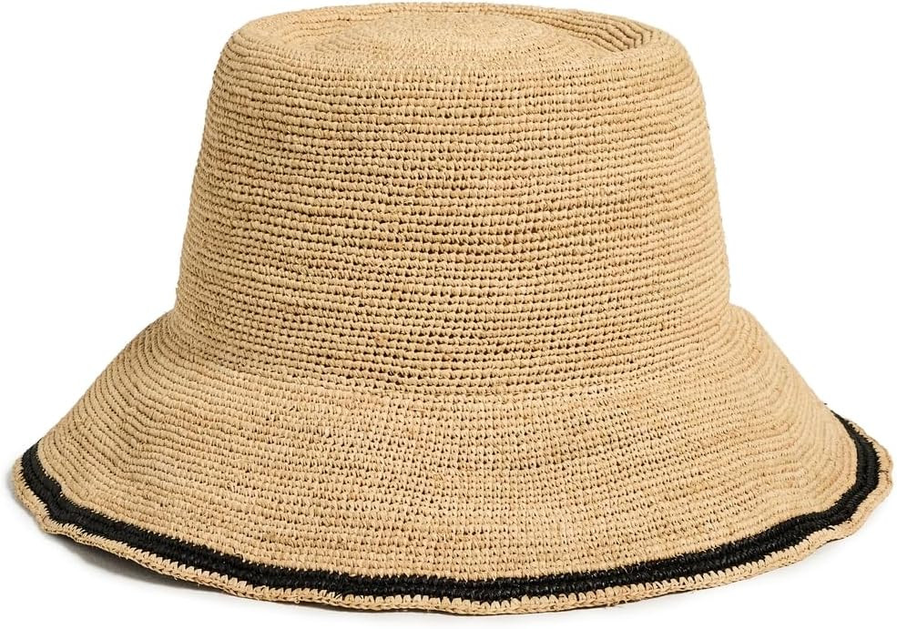Hat Attack Women's Stripe Edge Modern Crochet Bucket Hat | Amazon (US)