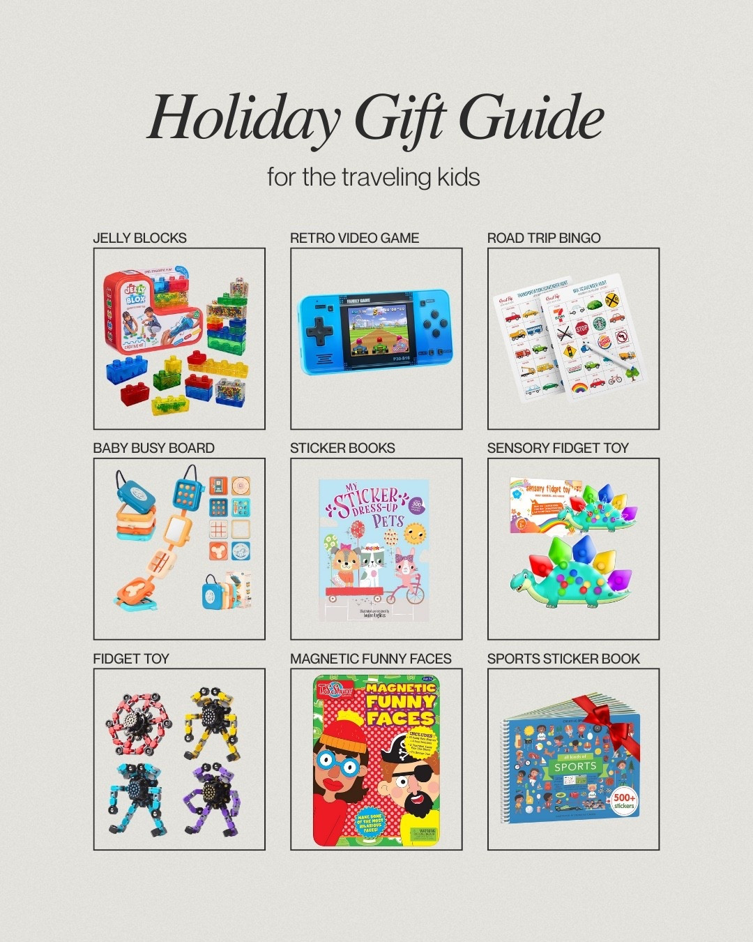 Travel gift guide, kids travel, Amazon Black Friday, cyber Monday, plane activities, toddler travel hacks, kid travel hacks 

#LTKTravel #LTKGiftGuide #LTKCyberWeek