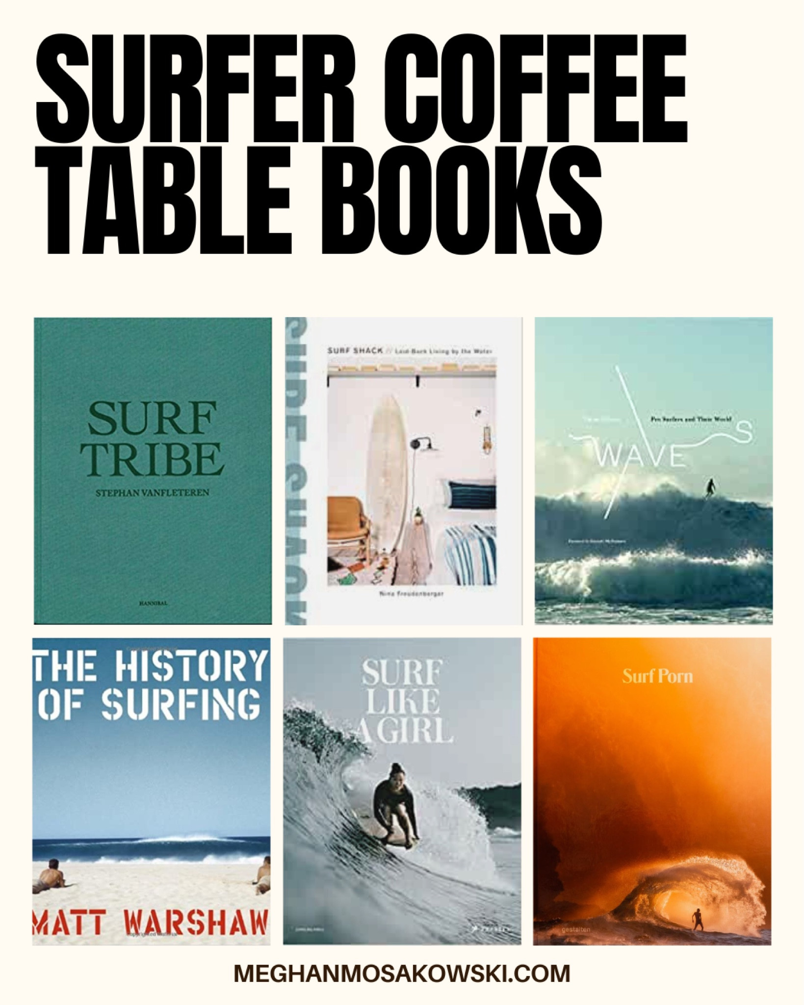 Surfer Coffee Table Books 

#LTKHome #LTKTravel #LTKFamily
