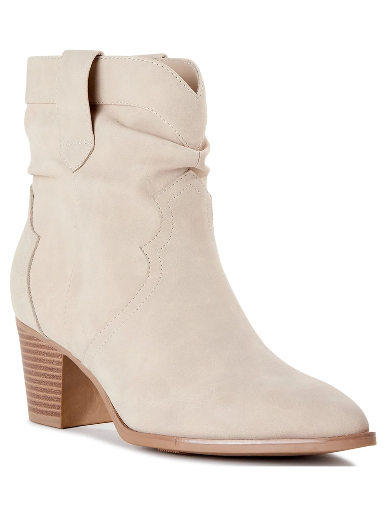 Time and Tru Women's Western Slouch Boots - Walmart.com | Walmart (US)