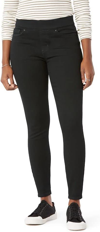 Signature by Levi Strauss & Co. Gold Label Women's Totally Shaping Pull-on Skinny Jeans | Amazon (US)