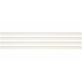 Restore Bright White 1/2 in. x 12 in. Glazed Ceramic Jolly Trim Tile (0.04 sq. ft./each) | The Home Depot