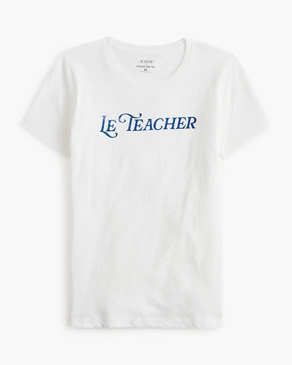 "Le teacher" graphic tee | J.Crew Factory
