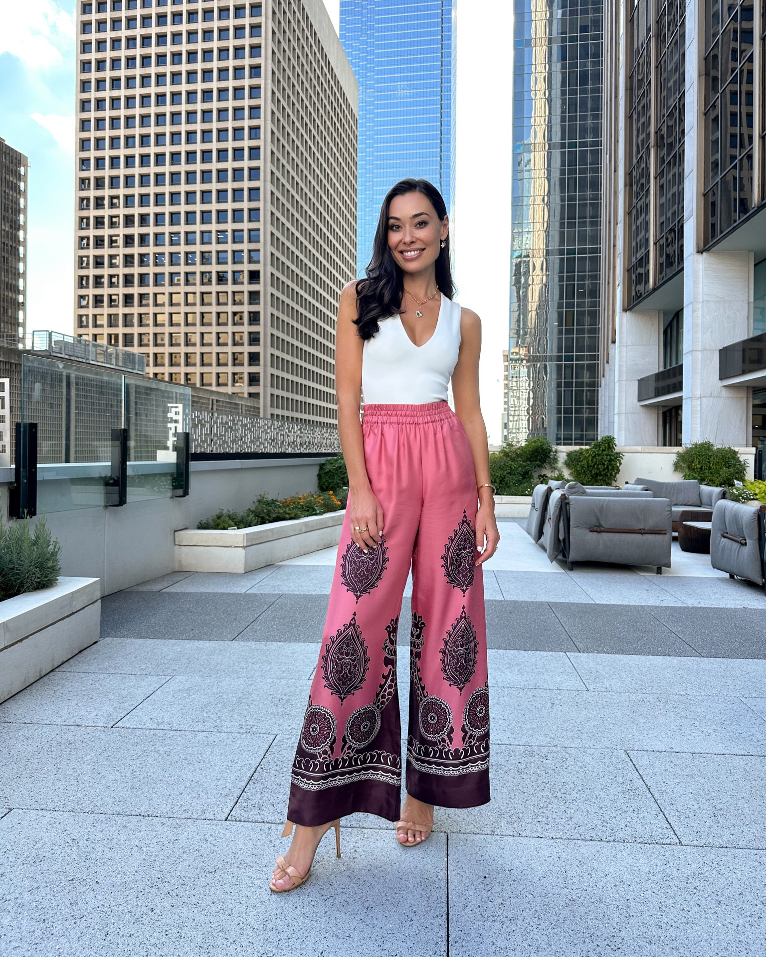Kat Jamieson wears a @bloomingdales outfit at #LTKCON #ad #bloomingdales Pants, bodysuit, heels, cocktail party. 

#LTKSeasonal #LTKShoeCrush #LTKParties
