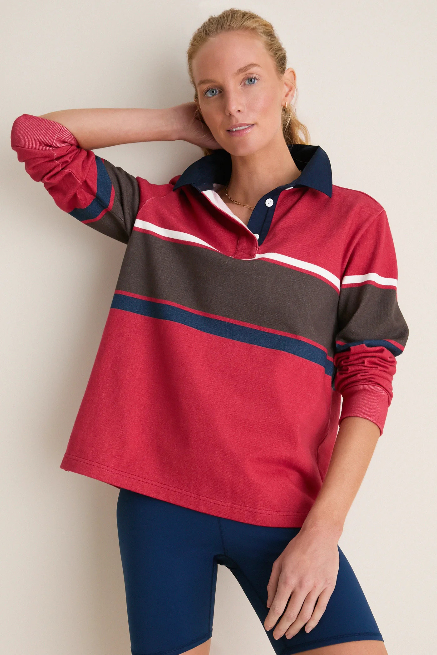 Red Stripe Vaughn Rugby | Tuckernuck (US)