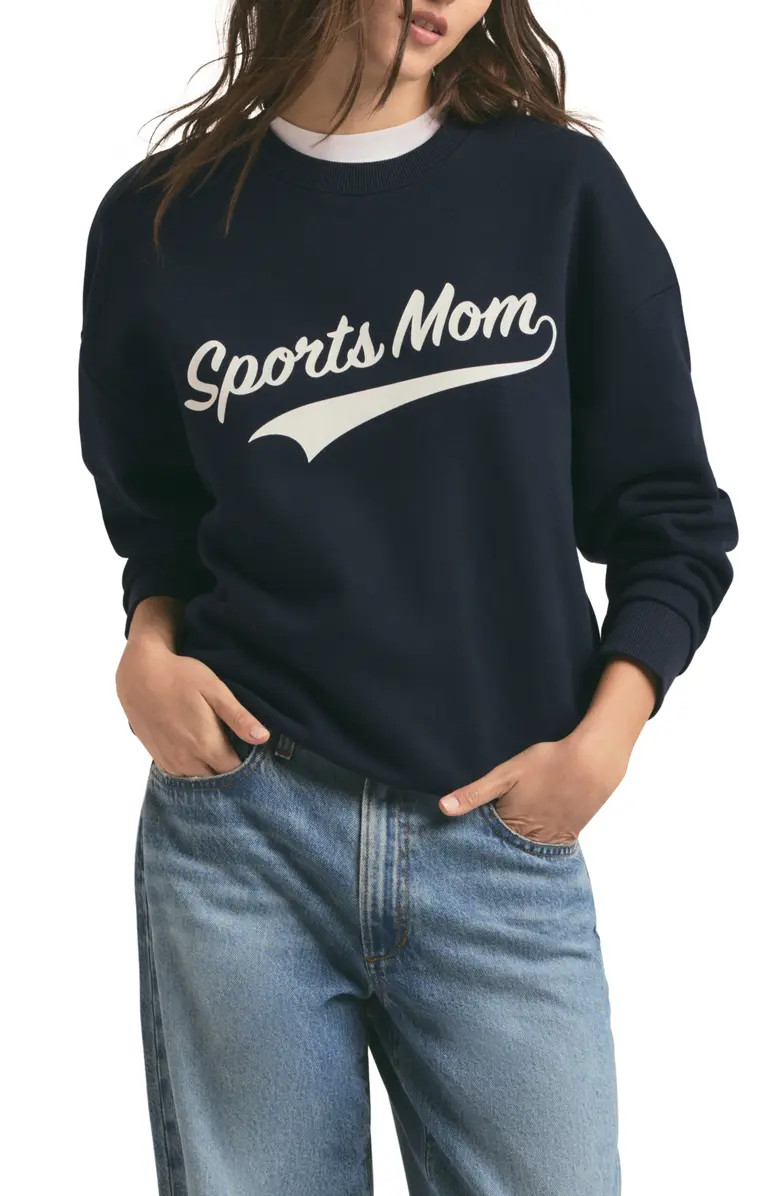 Favorite Daughter Sports Mom Cotton Blend Graphic Sweatshirt | Nordstrom | Nordstrom