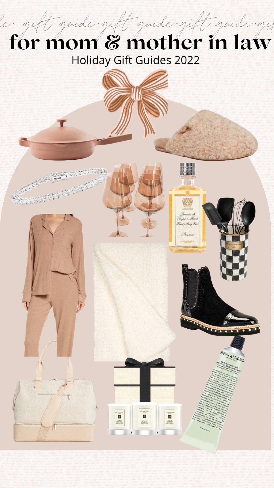 Gift guide for mother or mother in law

Skims ribbed pajamas, always pan, ugh slippers, Estelle wine glasses, free people black Chelsea boots, Mackenzie Childs, hand soap, hand lotion, blanket 

#LTKHoliday #LTKGiftGuide