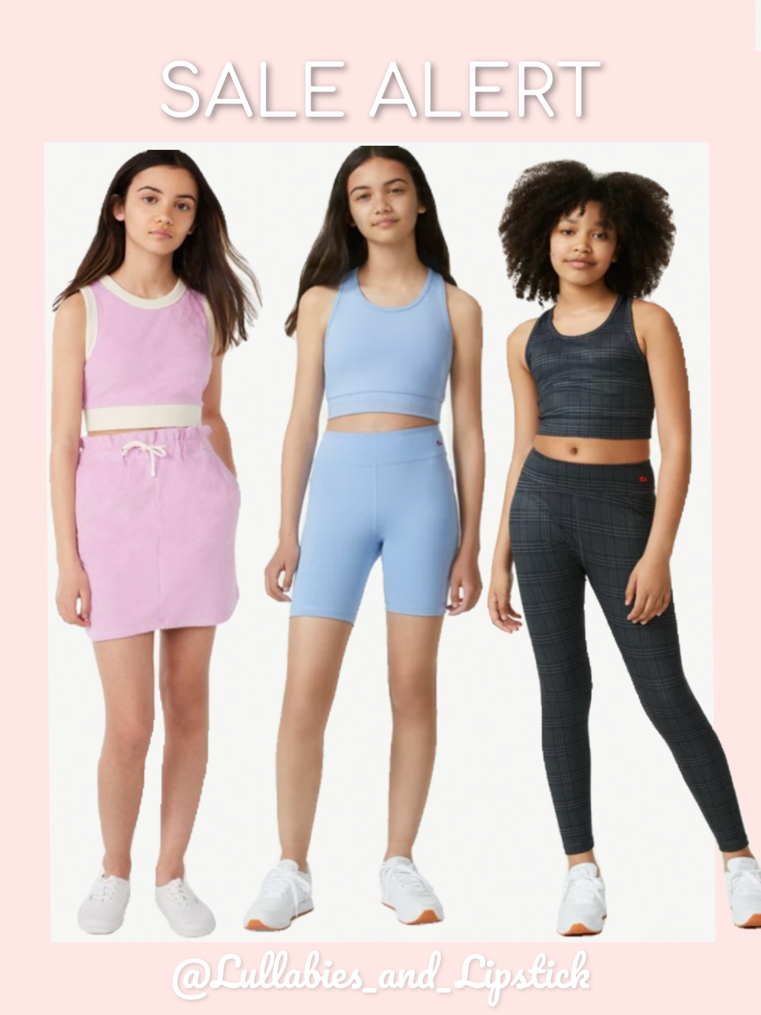 Major sale alert on girls activewear and athletic outfits!

#activewearforgirls #girls #kidsactivewear #tween #athleticoutfitsforkids | girls athletic outfits | kids athletic outfits | activewear for girls | girls activewear | tween outfits | girls athletic leggings | activewear for girls | bike shorts for girls | sprint tanks for girls 

#LTKfamily #LTKkids #LTKsalealert