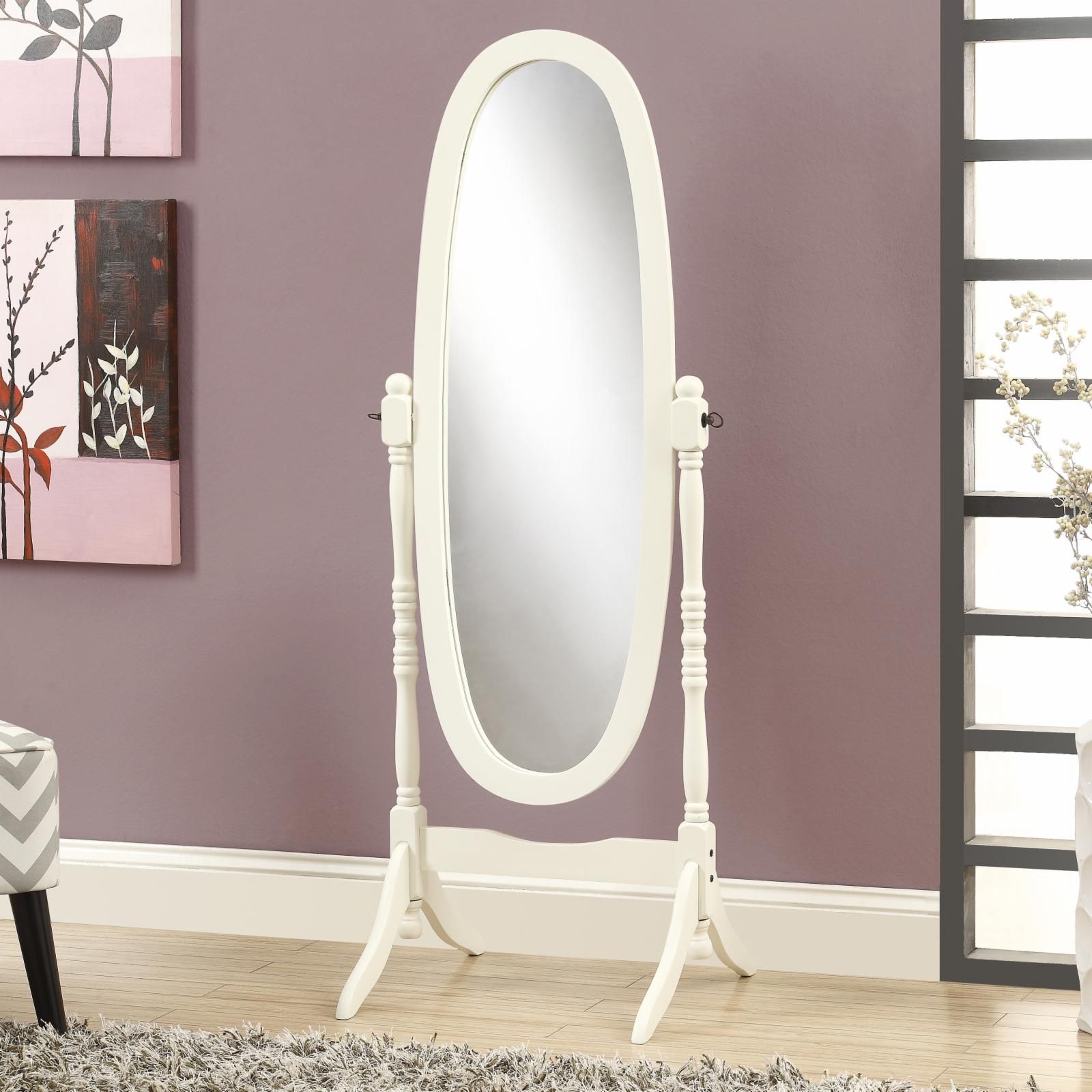 Monarch Oval Standing Mirror | Hayneedle