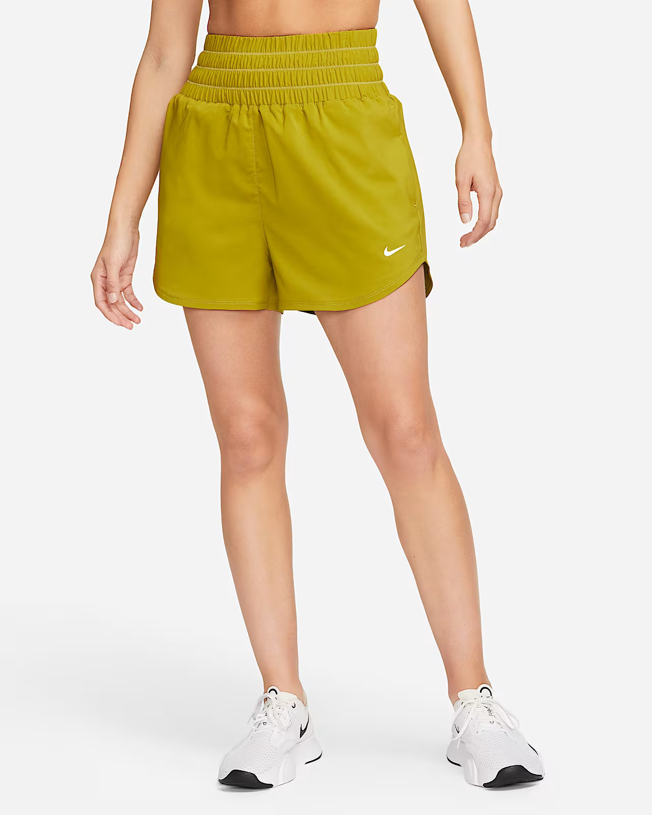 Nike One Women's Dri-FIT Ultra High-Waisted 3" Brief-Lined Shorts. Nike.com | Nike (US)